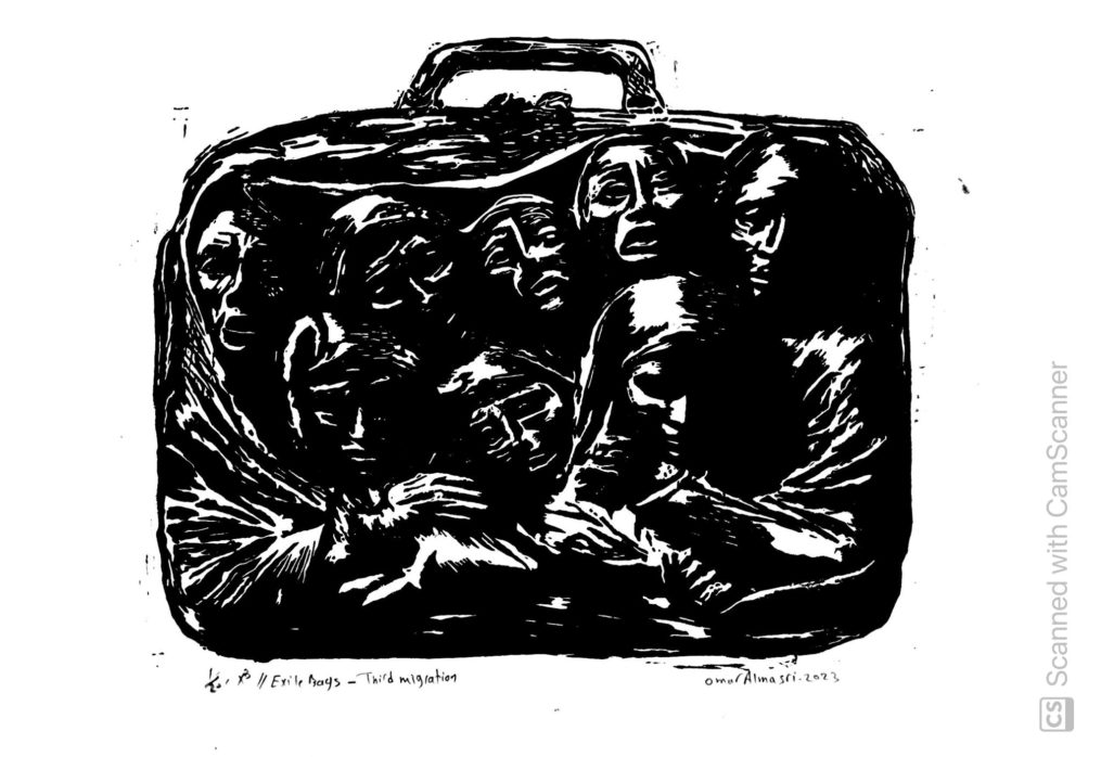 Exile Bags-First migration – Omar Masri